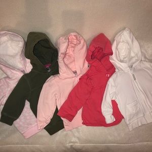 Sweaters for Girls (5) items, age: 3 months